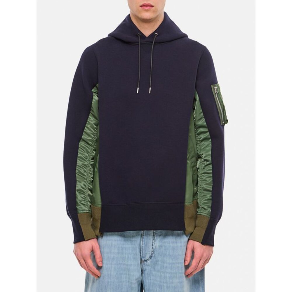 Sacai Sweatshirt Men Blue